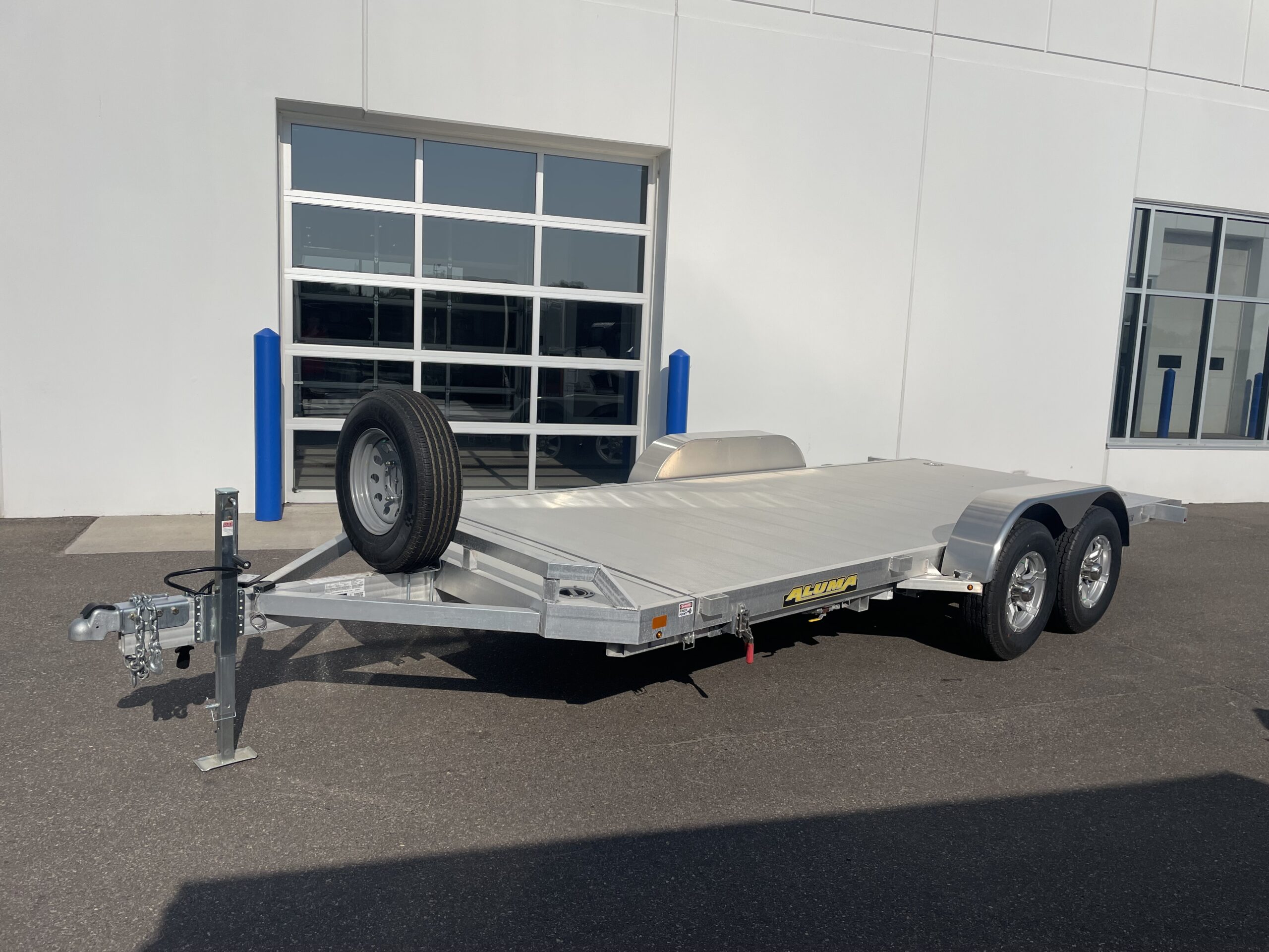 8216tilt 82x16 Aluminum Tilt Bed Car Hauler M G Trailer