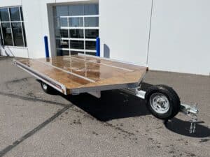 12' Drive On/Off Snowmobile Trailer