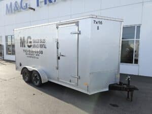 M&G silver - 7' interior trailer