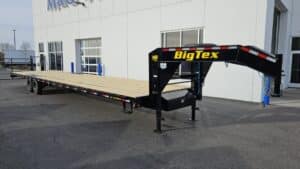 14GN 102x40 15.9K Deck over GN Equipment Trailer - Black